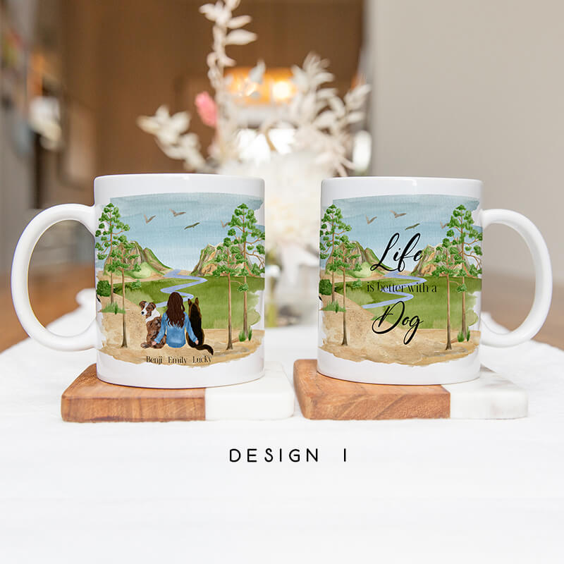 Personalised dog mug australia outlet
