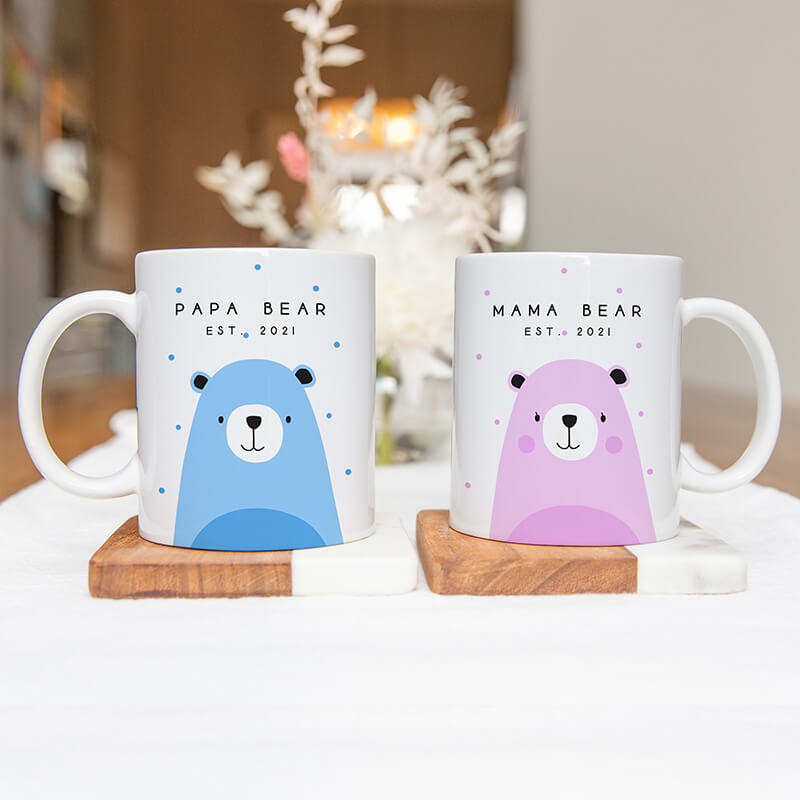 Personalized Mama Bear Mug for New Mums – Mintedhaus Australia