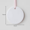 Personalized Kangaroo Christmas Ornament - Baby's First Christmas Keepsake - Christmas Bauble Gift
