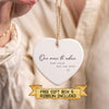 Personalised Baby Announcement Ornament – “One More to Adore” Custom Gift for Expecting Parents