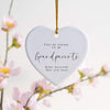 Personalised Pregnancy Announcement Ornament – “You’re Going to Be Grandparents” Keepsake Gift