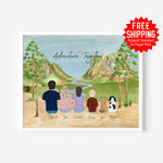 Personalised Family Prints - Adventure