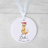 Personalized Kangaroo Christmas Ornament - Baby's First Christmas Keepsake - Christmas Bauble Gift