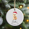 Personalized Quokka Christmas Ornament - Baby's First Christmas Keepsake - Christmas Bauble Gift