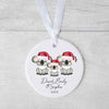 Koala Family Christmas Ornament - Personalized Family of 3 or 4 Ornament - First Christmas Ornament