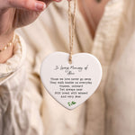 In Loving Memory Memorial Ornament - Memorial Christmas Ornament - Remembrance Ornament