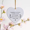 Grandma Ceramic Ornament – A Little Bit of Everything, Gift for Grandma