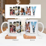 Personalized Photo Collage Mug for Grandma - Perfect Mother's Day or Birthday Gift - Gift For Mum, Grandparents, Auntie