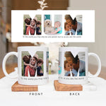 Personalized Photo Collage Mug for Grandma - Perfect Mother's Day or Birthday Gift - Gift For Mum, Grandparents, Auntie