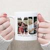 Personalized Photo Collage Mug for Grandma - Perfect Mother's Day or Birthday Gift - Gift For Mum, Grandparents, Auntie