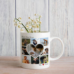 Personalized Photo Collage Mug for Dad - Best Dad Ever - Gift For Dad, Grandparents, Uncle