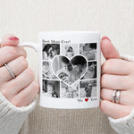 Personalized Photo Collage Mug for Mum - Best Mum Ever - Gift For Mum, Grandparents, Auntie