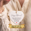 Happy Retirement Ornament – Personalised Ceramic Keepsake Gift