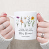 Personalised Teacher Mug – “Thank You for Helping Me Grow” Gift from Student