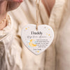 Hugs from Heaven Father’s Day Ornament – Angel Baby Memorial Gift