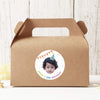 Personalized Birthday Stickers for Kids - Custom Waterproof Vinyl Labels