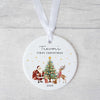 Personalized Baby First Christmas Ornament - Santa Claus Christmas Tree Ornament