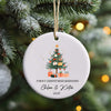 Personalised Christmas Ornament – “First Christmas Engaged or Married” - Christmas Tree