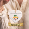 Personalised “Our First Christmas Engaged or Married” Ornament – Custom Car with Tree Design
