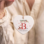 Personalised Santa Christmas Ornament – Custom Name & Message Bauble