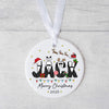 Personalised Jack Christmas Ornament – Spooky Festive Style - Custom Name Bauble
