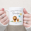 Custom Happy Father’s Day Mug For Daddy – Choose Animal & Title