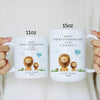 Custom “First Father’s Day as My Daddy” Mug – Personalised Gift from Baby