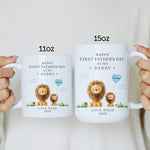 Custom “First Father’s Day as My Daddy” Mug – Personalised Gift from Baby