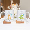 Custom “First Father’s Day as My Daddy” Mug – Personalised Gift from Baby
