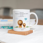 Custom “First Father’s Day as My Daddy” Mug – Personalised Gift from Baby