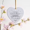 Coworker to Friend Ornament – Funny Personalised Ceramic Gift