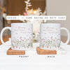 Personalised Floral Grandma Mug – “If Nanas Were Flowers, I’d Pick You” – Custom Message – 11oz or 15oz