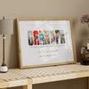 Personalized Poppy Photo Collage Print – A Heartfelt Gift for Grandfathers