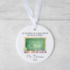 Personalised Ceramic Teacher Ornament – Chalkboard Edition