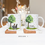 Personalised Mugs - Pet Portrait - Dog Mug - Dog Gifts For Dog Lovers - Dog Dad - It's Never Just A Dog