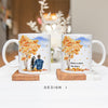 Personalised Mugs - Pet Portrait - Dog Mug - Dog Gifts For Dog Lovers - Dog Dad - Fall Tree - Home Is Where The Dog Is