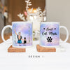 Personalised Mugs - Pet Portrait - Cat Tea Cup - Cat Gifts For Cat Owner - Best Cat Mum Ever