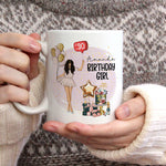 Personalised Mugs - Birthday Mugs - Birthday Girl
