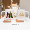 Personalised Christmas Mugs - Family Portrait - Christmas Tree - 2