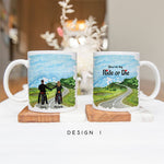 Personalised Mugs - Anniversary Gifts - Motorcycle Couple Mugs - You're My Ride or Die - Valentines, Birthday gifts - Boyfriend, Girlfriend, Husband, Wife Gifts