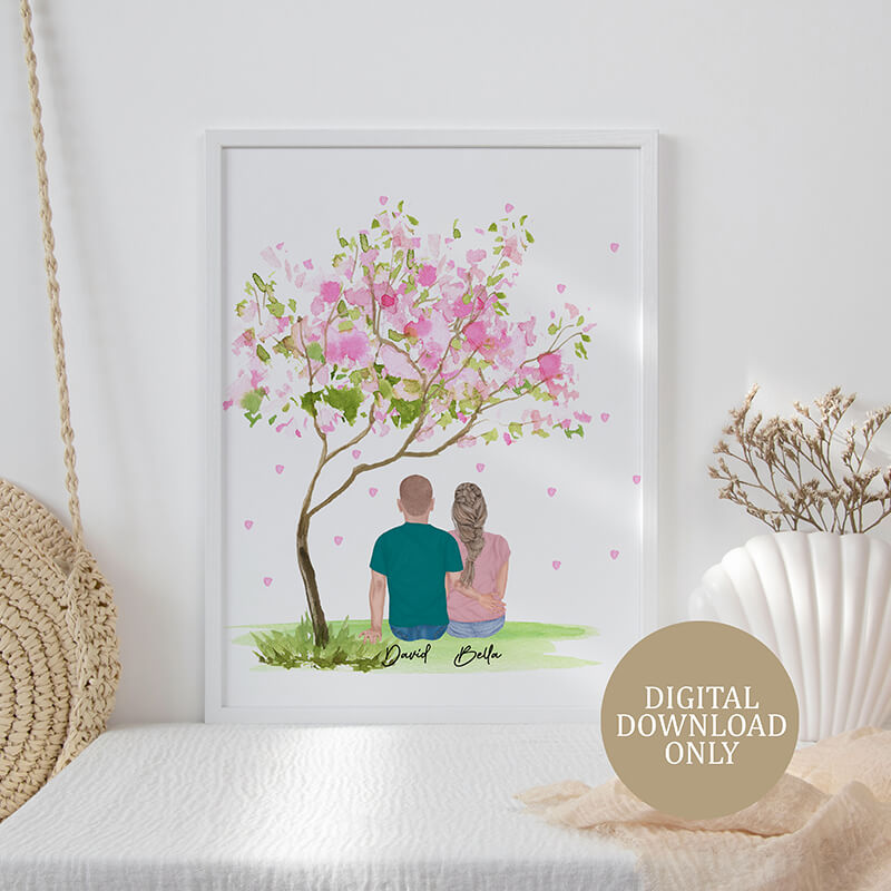 Personalised Prints - Couple Gifts - Life Is Better With You