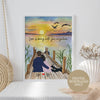 Personalised Prints - Couple Gifts - Life Is Being With You Anywhere
