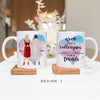 Up To 3 - Personalised Mug For Work Colleague - Love Heart