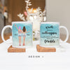 Up To 3 - Personalised Mug For Coworkers - Work Made Us Friends