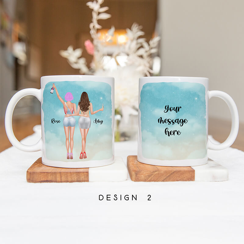 Up To 3 - Personalised Mug For Coworkers - Work Made Us Friends