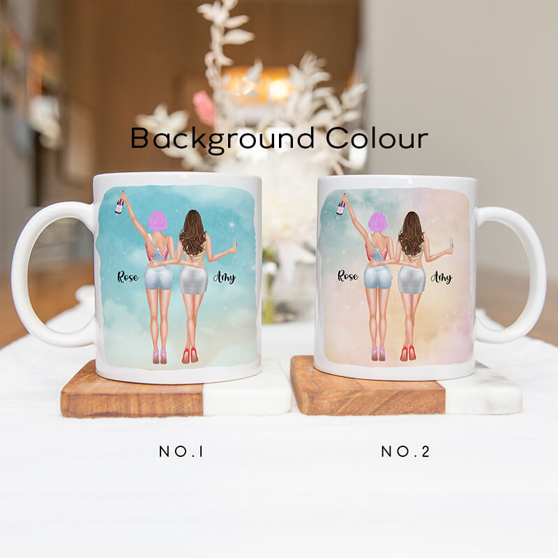 Up To 3 - Personalised Mug For Coworkers - Work Made Us Friends