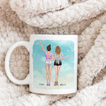 Up to 4 - Personalised Best Friends Mug - To My Best Friends