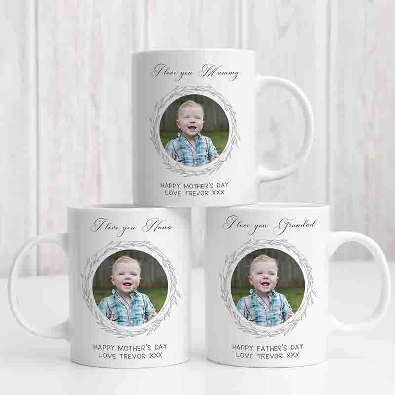 Photo Mug - Grandma Mug - Mum Mugs - Mother's Day Gift Ideas - Personalised Mugs - Happy Mother's Day