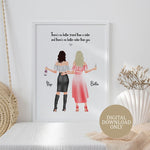 Personalised Prints - Sisters Gifts - There Is No Better Friend Than A Sister