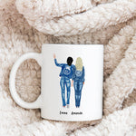 Up to 3 - Personalised Best Friends Mug - We Are Like A Small Gang